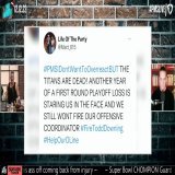 Are the Tennessee Titans staring down another first round playoff exit  #PMSIDontWantToOverreactBUT