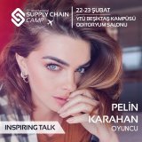 Oyuncu ve sunucu Pelin Karahan 22-23 Şubat'ta YTÜ Oditoryum Salonu'nda gerçekleşecek 17th International Supply Chain Camp etkinliğinde Inspiring Talk için bizlerle İlham dolu bu konuşmayı ve Pelin Hanım'a merak ettiklerinizi sorma fırsatını kaçırmayı