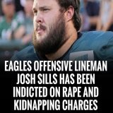 ummm&hellip; wtf   eagles lineman Josh Sills indicted on one count of rape and one count of kidnapping