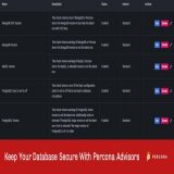 Keep Your Database Secure With Percona Advisors