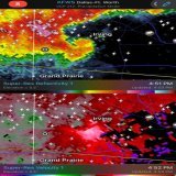 This thing looks really impressive again. Just seek shelter. Still really concerned for Dallas. No tornado warning is in effect at this point. #Dallas #wxtwitter
