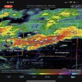 It looks like the supercell that just dropped a possible tornado just west of Fort Worth is cycling. I&rsquo;m really concerned about Dallas right now. #wxtwitter #Dallas