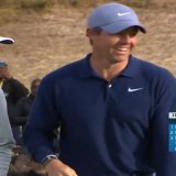 A chip-in birdie brings out the @McIlroyRory chants
