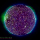 For All Mankind: NASA captures a UFO in 2019, see upper left hand corner. We know that mankind can't get too close to the sun with anything or burn up. Actual NASA link provided in remarks that proves this image is real. Look In the upper left hand c