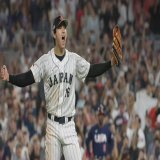 今永昇太&rarr; 戸郷翔征 &rarr; 髙橋宏斗 &rarr;伊藤大海&rarr;大勢&rarr;ダルビッシュ&rarr;大谷翔平 侍ジャパンが誇る7人の豪華投手リレーで見事に世界一を奪還！！！ 大谷翔平が胴上げ投手に #侍ジャパン　#侍JAPAN #日本優勝おめでとう  #おめでとう侍ジャパン  #WBC決勝　#再放送