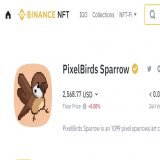 We are delighted to inform you that PixelBirds Sparrow, as one of the first partners, is now available for trading on the @TheBinanceNFT marketplace.  You can now log in to Binance NFT and deposit your Sparrows to your Bitcoin NFT Address for trading