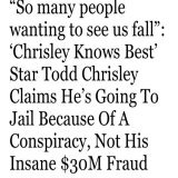 ⁦@toddchrisley⁩ Sorry No conspiracy Just plain old corruption