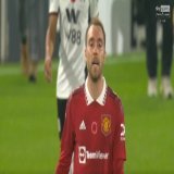 Fulham vs Man United Half Time Update  Christian Eriksen's first goal for Man Utd is the difference at the interval!