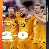Netherlands beat Qatar 2-0. Qatar is the first host country who couldn't won any match.  Qatar  worst host on and off the field #WorldCup history.  #ECUSEN #NEDQAT #WorldCup #Qatar2022 #FIFAWorldCup   : @OnsOranje