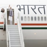 Prime Minister @narendramodi emplanes for the USA visit. He will be attending programmes in New York City and Washington DC.