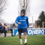 Super Eagles winger, Chidera Ejuke is back in full training for Hertha Berlin after a knee injury he sustained in January.   Good to see him back.