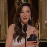 Michelle Yeoh is the second woman of color to ever win Best Actress at the #Oscars following Halle Berry in 2002.