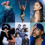 Billboard&rsquo;s Greatest Pop Stars by year:  2001: Jennifer Lopez 2002: Eminem 2003: Beyonc&eacute; 2004: Usher 2005: Kanye West 2006: Justin Timberlake 2007: Rihanna 2008: Lil Wayne 2009: Lady Gaga 2010: Katy Perry 2011: Adele 2012: Rihanna 2013: 
