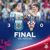 "ESTAMOS EN LA FINAL": PORQUE LA #SELECCIONARGENTINA VENCI&Oacute; A CROACIA Y JUGAR&Aacute; LA FINAL DE LA #COPAMUNDIALFIFA