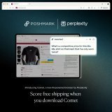 Shop smarter not harder. @poshmark has teamed up with @perplexity_ai new Comet Assistant to make shopping and selling on Poshmark smarter, faster, and a little more fun. Think less scrolling, more “omg, that’s the one.” Offer valid only for purchases