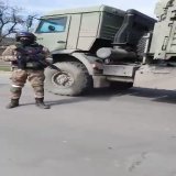 Село Белозерка, Херсонская область. Обратите внимание на каком языке безоружное мирное население посылает российских &laquo;освободителей&raquo;.