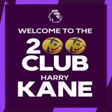 Welcome to The 200 Club, @HKane!   #PL | @SpursOfficial