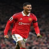 Wayne Rooney  Marcus Rashford   @MarcusRashford is the first @ManUtd player to score in six consecutive appearances at Old Trafford in the #PL since @WayneRooney in April 2012  #MUNLEE