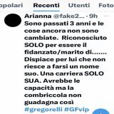 #eligreg #gregorelli notate la coerenza  e'sempre lei che scrive si si , nn &egrave; un'altra