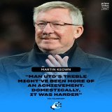 Man Utd's 1998/99 season > Man City's 2022/23 season   According to Martin Keown...