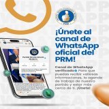 Te invitamos a seguir el canal de WhatsApp oficial del PRM que en el día de hoy fue verificado , para que puedas recibir valiosas informaciones, la agenda de trabajo de nuestro partido y estar más cerca de ti . ¡Únete!