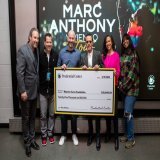 It was an honor to present @MarcAnthony with a donation to @MaestroCares ahead of tonight's show.   For more info about Maestro Cares Foundation, please visit: