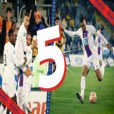H I S T O R Y    The first Paris Saint-Germain player to score  goals in an official match, @KMbappe!   #USPCPSG