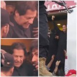 He was in extreme pain, but when he faced his Nation, he gave everyone the strength needed to get over this trauma. He is #ImranKhan!