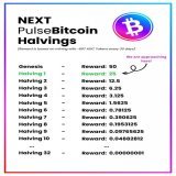 This is just a friendly reminder that the very first PulseBitcoin Halving Event is set to occur in approx. 3 weeks!