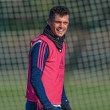 | : All smiles from Granit Xhaka  #AFC #COYG