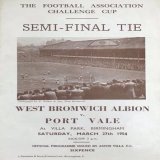 #OnThisDay 27/3/54 PORT VALE  1 Leake WEST BROM  2  Vales biggest game in their history ended in heartbreak, with defeat in the FACup Semi Final at Villa Park. Albert Leake scored for the Valiants but in the end they lost to a dubious penalty. Att 68