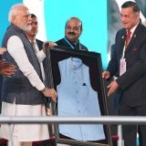 #PMModi wears a special blue jacket in Parliament.  -The Jacket @narendramodi ji wore in Parliament is special because it has been made from recycled #PETBottles.  - #PMModi has always been at the forefront in the effort to make d fight against clima