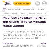 #HAL : Do you guys remember?  In 2019, RAGA  &amp; left ecosystem accused #PMModi of destroying #HAL !  Yesterday, PM @narendramodi  opened HAL's new &amp; Asia's largest helicopter factory in KAR.  - HAL is doing superbly. - HAL stock price is up 11