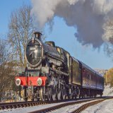 Thanks to everyone who joined us at Ingrow during the Keighley and Worth Valley Railway Steam Gala last weekend!  We were happy to see some of our own collection from the Engine Shed out on the line, including our 1054 'Coal Tank' and 45596 Bahamas! 