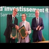 إليكم المشاهد الأبرز من حفل توقيع اتفاقية الاستثمار، الحدث التاريخي الذي يُمهّد لمستقبل واعد.