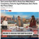 &ldquo;The shortest path to Career Self-Destruction&rdquo; hahaha! Great title for a book Don Lemon could write when he forces CNN to finally get rid of him.  The best part was Poppy Harlowe&rsquo;s face when he said women over 40 are past prime haha