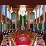 ⁧#عاجل⁩ | حضرة صاحبِ الجلالةِ #السلطان_هيثم  بن طارق المعظم /حفظه الله ورعاه/ يتفضّل فيترأس اجتماع ⁧#مجلس_الوزراء⁩ بمبنى مجلس الوزراء في ⁧#مسقط⁩. #قانون_الحماية_الاجتماعية #قانون_العمل #السيدة_الجليلة #بيان_الشيخ_الخليلي_يمثلني