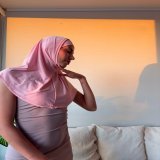 الحجاب الزهري بدل أنه في إشي ثاني زهري\ud83c\udf38\ud83d\udc8b