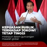 Kepuasan publik terhadap Jokowi tetap tinggi, meskipun dalam guncangan masalah global  #あんたの夢をかなえたろかSP #TimnasDay  カタシロ ブルー希望 ピンク希望 身長・体重 宮野真守 バンドリ カービィのエアライド ARMY GRIND HARDER FOR SMA Jalur Windah Basudara Nurut Kenceng