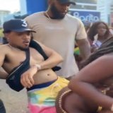 Chance The Rapper going viral for dancing with a woman in Jamaica