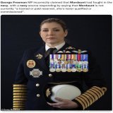Absolutely trustworthy candidate for the NATO job, you say?  Step forward Captain Penny Mordaunt  #PinocchioPenny #WalterMitty #ToriesOut232 #GeneralElectionNow #ToryCorruption  #LiarJohnson #BrexitFoodRationing #BrexitHasFailed #ThereseCoughy #Treez