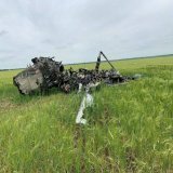 ЗСУ знищили російський гвинтокрил Ми-35МС. Це машина зв'язку та управління, призначена для VIP-перевезень. Гвинтокрил був розроблений для російського військового командування.