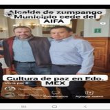 Seguimos impulsando pol&iacute;tica Publica de cultura de paz ahora en estado de M&eacute;xico con el. Alcalde de Zumpango cede del #AIFA #MMMC #M3CT #culturadepaz #mediacioncomunitaria