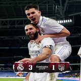&iexcl;ESTAMOS EN SEMIFINALES!   FP: @RealMadrid 3-1 @Atleti  @RodrygoGoes 79', @Benzema 104', @vinijr 121'; Morata 19' #CopaDelRey | #Emirates