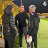 Nice to SIIIIIIIIIUUUU you, @Cristiano!   @MrAncelotti  @OficialRC3