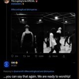 Why is CBS tweeting about worshipping ahead of their satanic ritual?