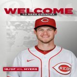 The #Reds today signed 1B/OF Wil Myers to a 1-year contract through the 2023 season with a mutual option for 2024.  Welcome to Reds Country, @wilmyers