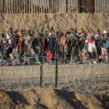 ENEMY OF THE PEOPLE   The Lying MSM exists to protect Elites' Leftist narratives at all costs!   Jeff Bezos' Washington Post is claiming Biden has gotten the border under control, with a front-page headline saying, "A reset but no surge."