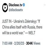 Biden didn&rsquo;t go to East Palestine, Ohio on President&rsquo;s Day.  He went to Ukraine, a NON-NATO nation, whose leader is an actor and is apparently now commanding our United States military to world war.  We must impeach this America Last fool