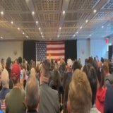 Ron DeSantis Bombs As Dozens Show Up For New York Event  DeSantis went to Staten Island NY and only drew a crowd of approximately 100 white men! LOL   #OurBlueVoice  #ProudBlue